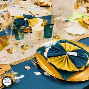 Vaisselle ephémère d'anniversaire