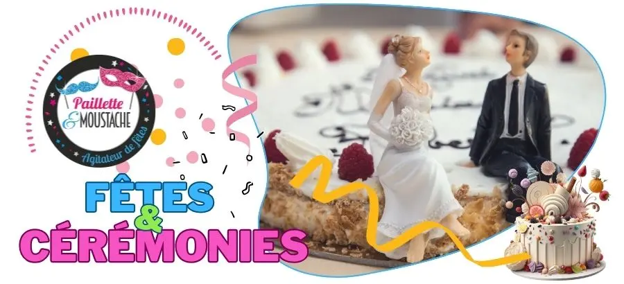 Fête & cérémonies paillette & moustache brive la gaillarde - mariage - anniversaire