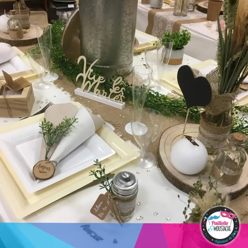 décoration de mariage brive la gaillarde - mariage correze- Paillette & moustache -084