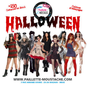 Préparez Halloween avec Paillette & Moustache à Brive