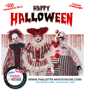 Préparez Halloween avec Paillette & Moustache à Brive