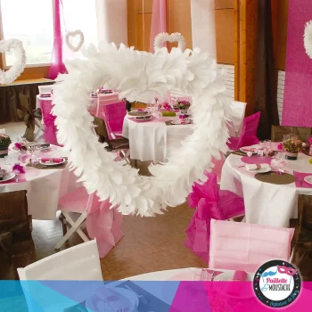 Décorations festives - mariage - anniversaire paillette et moustache brive la gaillarde 03